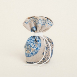Beauty Home ΠΟΥΓΚΙ ΜΕ ΒΑΣΗ 8 x 12 cm ΜΠΛΕ ΜΑΝΤΑΛΑ