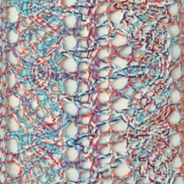 Beauty Home ΠΟΥΓΚΙ ΔΑΝΤΕΛΑ ΧΡΩΜΑΤΑ 12 x 17 cm  BOHO ΤΥΡΚΟΥΑΖ