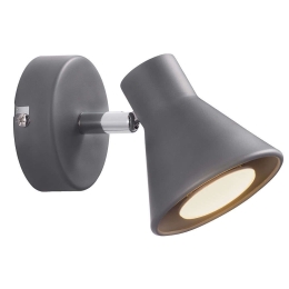 Φωτιστικό Τοίχου Eik 45761010 15x11cm 1xGU10 35W Grey Nordlux Μέταλλο