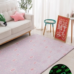 Χαλί Παιδικό Luminous Doodle Pink Palamaiki 150X220cm