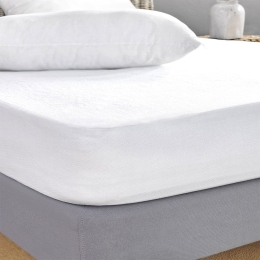 Κάλυμμα Στρώματος Comfort Jersey Waterproof White Palamaiki Υπέρδιπλo 170x230cm 100% Cotton