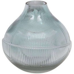 Διακοσμητικό Βάζο 373-122-842 10x10x26cm Veraman Γυαλί
