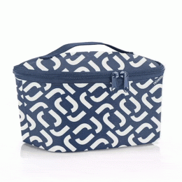 Τσάντα Χειρός Ισοθερμική Signature LG4073 22,5x12x18,5cm 2,5lt Dark Blue-White Reisenthel Πολυέστερ