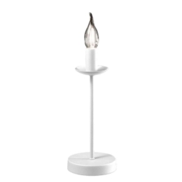 Φωτιστικό Επιτραπέζιο 6268 B 1XE14 40W Φ12cm 30cm White Perenz Μέταλλο