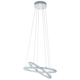 Φωτιστικό Οροφής Led Varrazo 31667 Silver Eglo Μέταλλο