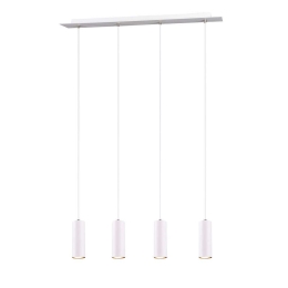 Φωτιστικό Οροφής - Ράγα Marley 312400401 White Trio Lighting Μέταλλο