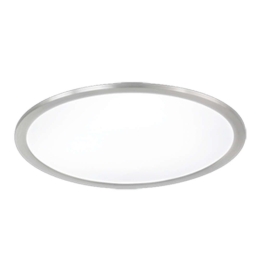 Φωτιστικό Οροφής - Πλαφονιέρα Phoenix 674094507 25W Led Φ45cm 4,2cm Nickel Mat Trio Lighting Μέταλλο
