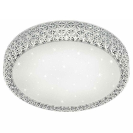 Φωτιστικό Οροφής - Πλαφονιέρα Pegasus R62423100 27W Led Φ60cm 11cm Starlight Effect White RL Lightin Acrylic
