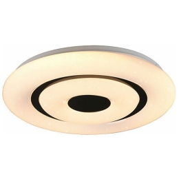 Φωτιστικό Οροφής - Πλαφονιέρα Rana R65081000 16,5W Led Φ40cm 8cm White RL Lighting Πλαστικό