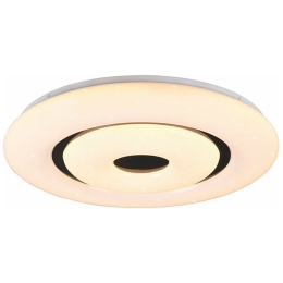 Φωτιστικό Οροφής - Πλαφονιέρα Rana R65081900 22W Led Φ50cm 8cm White RL Lighting Πλαστικό