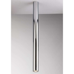 Φωτιστικό Οροφής - Πλαφονιέρα Fluke I-FLUKE-PL75 CR 1xGU10 Φ5,5cm 75cm Chrome Luce Ambiente Design Μέταλλο