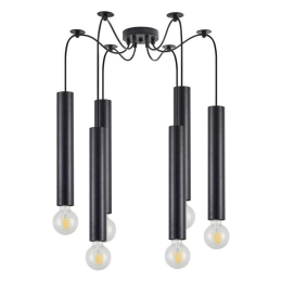 Φωτιστικό Οροφής Adept Tube 77-8669 5,5x300cm 60W Black Homelighting