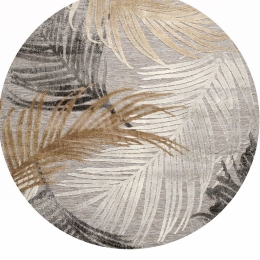 Χαλί Boheme 18531-70 White-Grey Merinos 160X160 Round