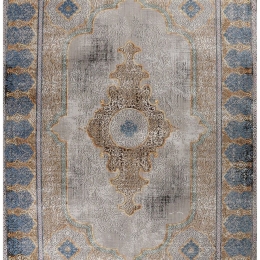 Χαλί Quares 31777-095 Grey-Blue Merinos 200X290cm