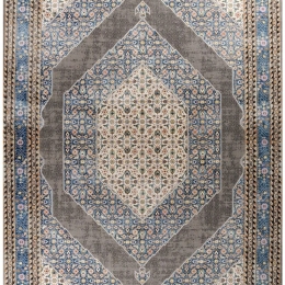 Χαλί Quares 32968-095 Grey-Blue Merinos 200X290cm