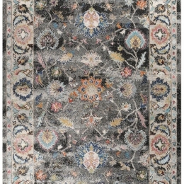 Σετ Χαλιά Κρεβατοκάμαρας 3Τμχ. Salsa 20297-096 Grey-Multi Merinos SET(2 67X150&67X230) Heatset