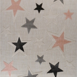 Χαλί Mallorca 61216-255 Beige-Pink Merinos 160X230cm