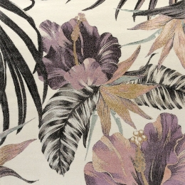 Σετ Χαλιά Κρεβατοκάμαρας 3Τμχ. Floral 22440-261 Cream-Multi Merinos ΣΕΤ (2 67x150 & 67x230) Heatset Frize