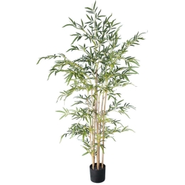 Τεχνητό Δέντρο Bamboo 20035 Φ80x150cm Green-Beige Globostar Bamboo,Ύφασμα