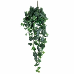 Τεχνητό Κρεμαστό Φυτό Ivy 20252 35x15x130cm Green GloboStar Πολυαιθυλένιο,Ύφασμα