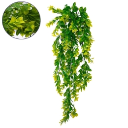 Τεχνητό Κρεμαστό Φυτό Μυρτιά 78059 30x10x80cm Green-Yellow GloboStar Πλαστικό