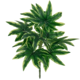 Τεχνητό Κλαδί-Φυτό Rice Paper 78272 30cm Green GloboStar Πλαστικό, Ύφασμα