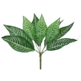 Τεχνητό Κλαδί-Φυτό Madagascar Jewel 78274 35cm Green GloboStar Πλαστικό, Ύφασμα