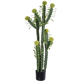 Τεχνητό Δέντρο Cereus Jamacaru Cactus 20193 120cm Beige-Green Globostar Polyurethane