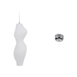 Φωτιστικό Οροφής Led ZM13LEDP15 20W 3000K 1600lm 360o D16ΧH180 White Aca Decor Acrylic