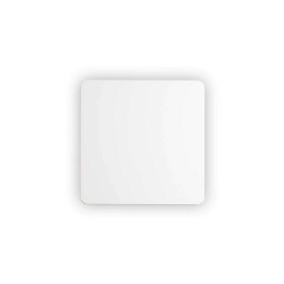 Φωτιστικό Τοίχου Cover Square 195728 15x15x5cm LED 9,5W 3000K White Ideal Lux