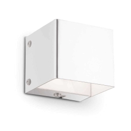 Φωτιστικό Τοίχου Flash 095264 7x6x7cm 1xG9 40W White Ideal Lux