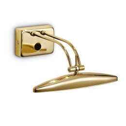 Φωτιστικό Τοίχου-Απλίκα Mirror-20 031507 25x10x22cm 2xG9 40W IP20 Brass Ideal Lux