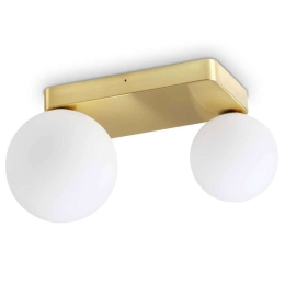 Φωτιστικό Τοίχου - Απλίκα Penta 314815 33,5x25x19cm 2xG9 4W Brass Ideal Lux