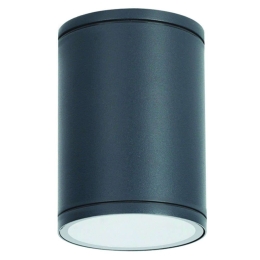 Φωτιστικό Οροφής - Σποτ LG2302E27G Φ12x17cm 1xE27 35W IP65 Dark Grey Aca Αλουμίνιο,Γυαλί