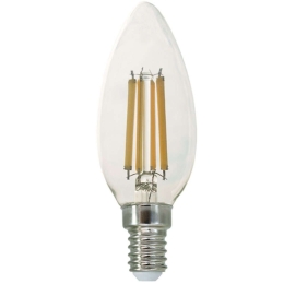 Λαμπτήρας Led FLAM6CW E14 6W 6500K 780lm Clear Aca