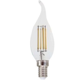 Λαμπτήρας Led FLAM5WWTIPDIMAM Dim E14 5W 2700K 620lm Clear Aca