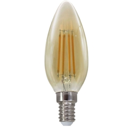Λαμπτήρας Led FLAM4WWAMSD Step-Dim E14 4W 2700K 500lm Amber Aca