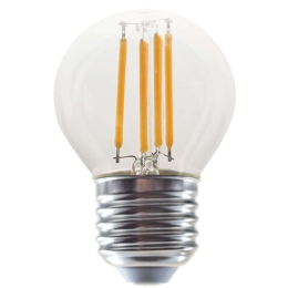 Λαμπτήρας Led ALIN4NW E27 4W 4000K 490lm Clear Aca