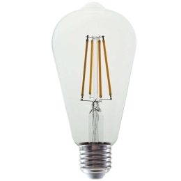 Λαμπτήρας Led CONDI6NW E27 6W 4000K 830lm Clear Aca