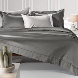 Σεντόνι Silky Anthracite Guy Laroche King Size 270x280cm 100% Βαμβακοσατέν