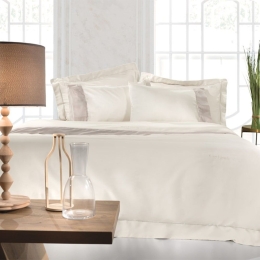 Σεντόνι Silky Ivory Guy Laroche King Size 270x280cm 100% Βαμβακοσατέν