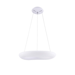 Φωτιστικό Οροφής Led 50W Φ60 White VK/04242PE/W/W/60 VKLed Πλαστικό