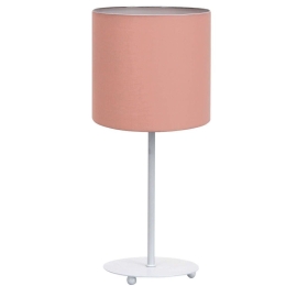 Φωτιστικό Επιτραπέζιο VK/03215/112 39,5cm 1xΕ27 42W White-Pink VKLed