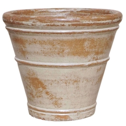 Κασπώ Πήλινο 06-00-21273-L 06-00-21273-L Φ55x48cm Ecru-Terracotta Marhome Πηλός