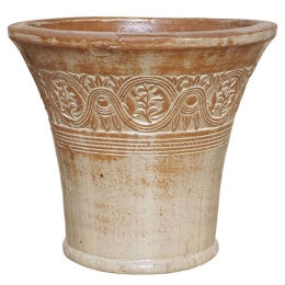 Κασπώ Πήλινο 06-00-21274-L 06-00-21274-L Φ62x54cm Ecru-Terracotta Marhome Πηλός