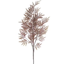 Τεχνητό Κλαδί Φτέρη 00-00-6141 70x113cm Brown Marhome Foam
