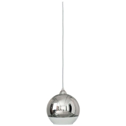 Φωτιστικό Οροφής Globe S 4952 Chrome Nowodvorski Πλαστικό, Γυαλί