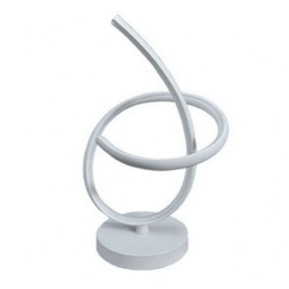 Φωτιστικό Επιτραπέζιο Giove/LB 2475 Φ18x40,5cm 26W White Sikrea Αλουμίνιο,Ακρυλικό
