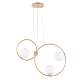 Φωτιστικό Οροφής Aqua 3 33476 16x64x90cm 3xG9 12W Gold Sigma Lighting