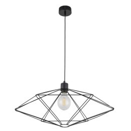 Φωτιστικό Οροφής Vario L 40555 63x73x80cm 1xE27 60W Black Sigma Lighting